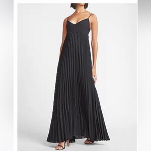 Express black maxi dress